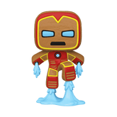 Funko Pop! Marvel: Gingerbread Iron Man Vinyl Figure Simple Funko